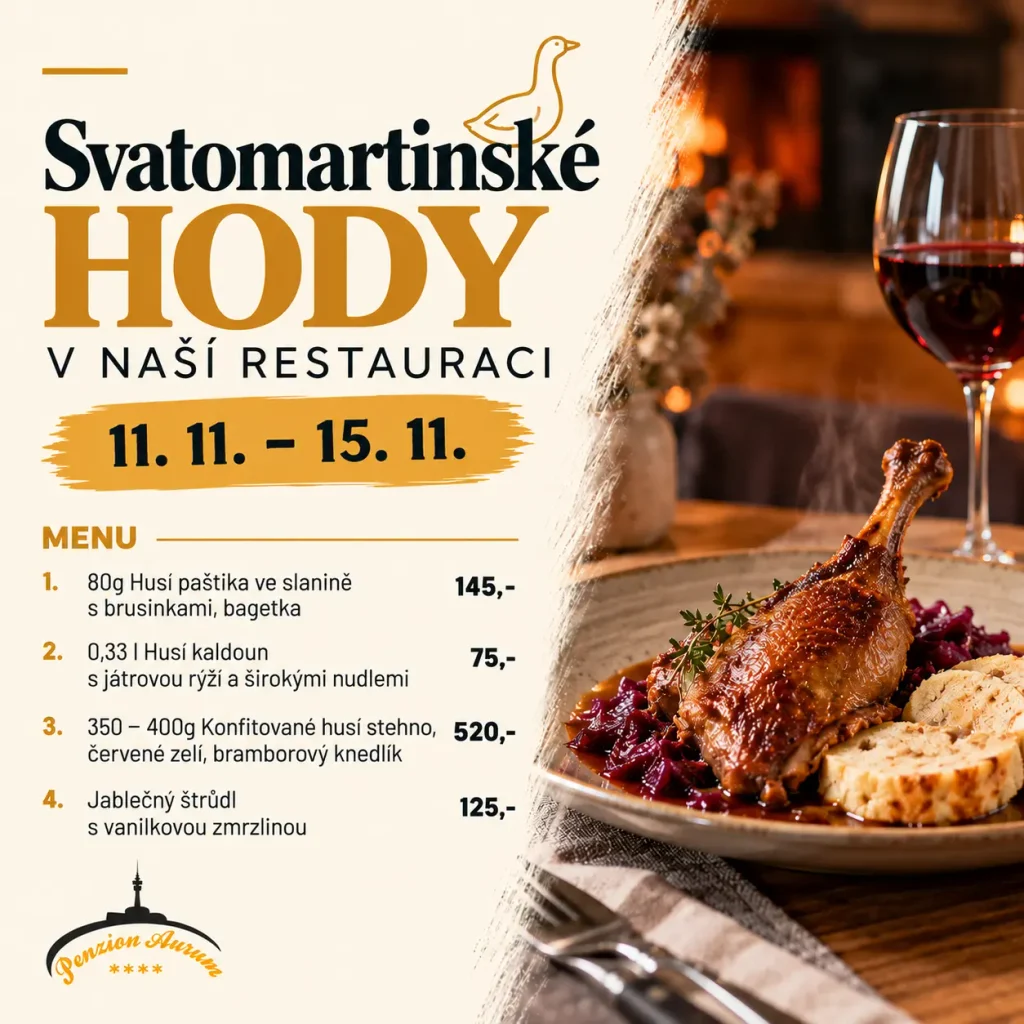 Svatomartinske hody v restauraci 2